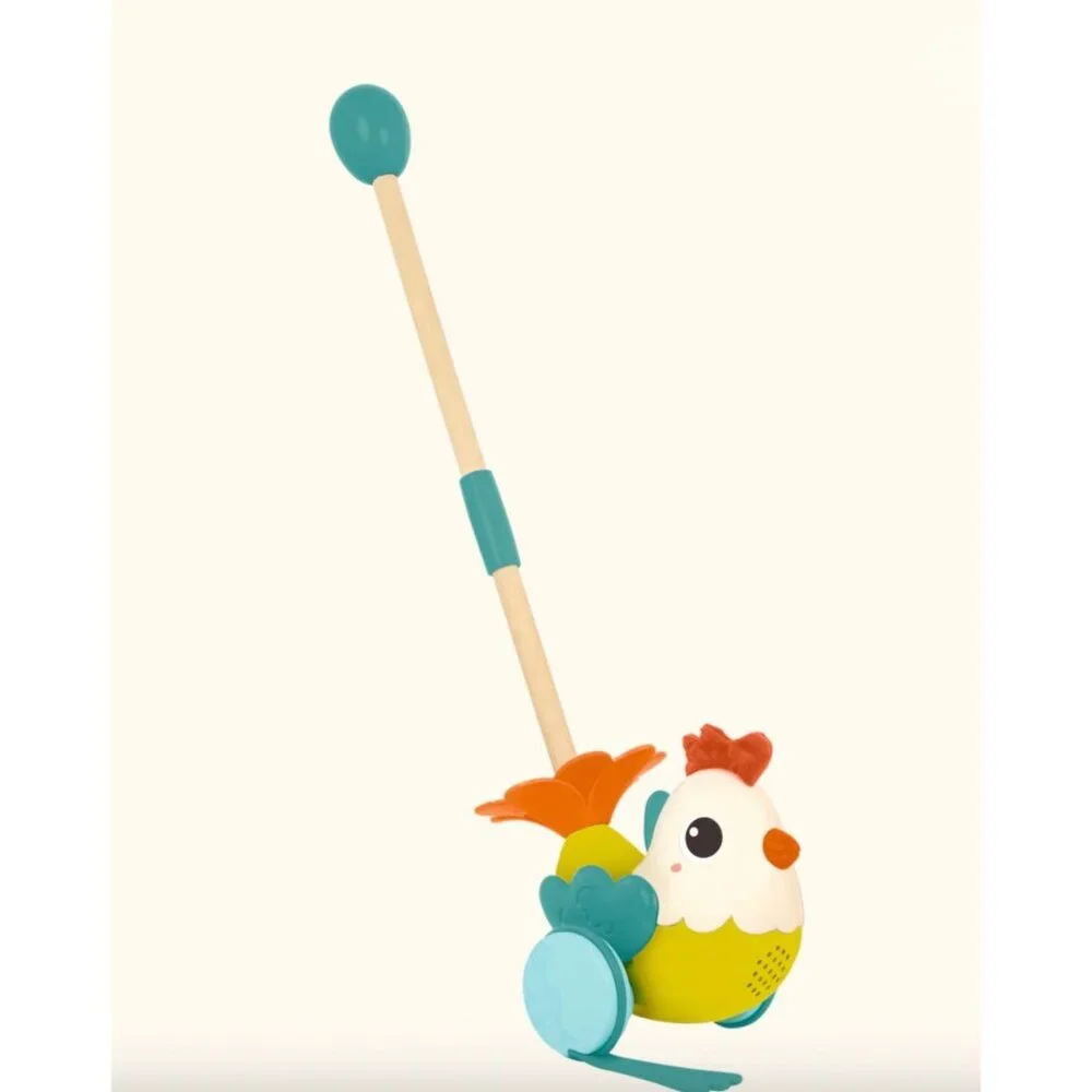 B.TOYS Chick-n-Chase Animal Push Toy